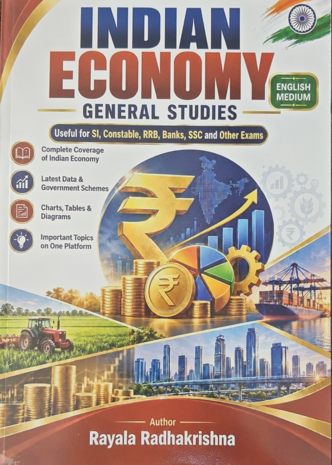 (E/M)RAYALA RADHAKRISHNA SIR INDIAN ECONOMY BOOK FOR GENERAL STUDIES